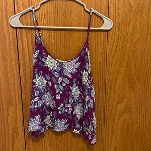 Floral print tank top